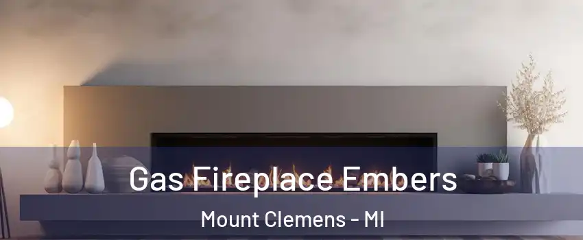  Gas Fireplace Embers Mount Clemens - MI