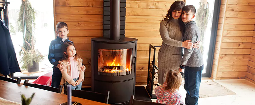 Morso Cast Iron Fireplace Insert Installation in Mount Clemens, Michigan